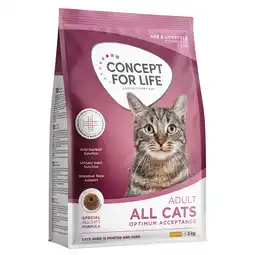 Zooplus Concept for Life All Cats Kattenvoer - Nieuw Receptuur: 3 kg aanbieding