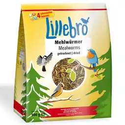 Zooplus 2kg Lillebro Meelwormen Gedroogd aanbieding
