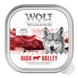 Zooplus 6x300g Adult High Valley rund Wolf of Wilderness Hondenvoer aanbieding