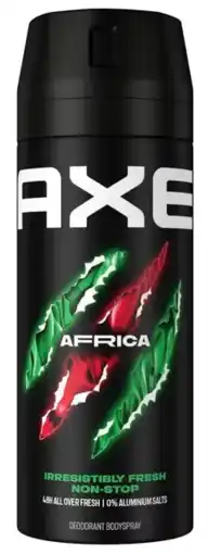 De Online Drogist Axe Africa Deodorant Bodyspray aanbieding