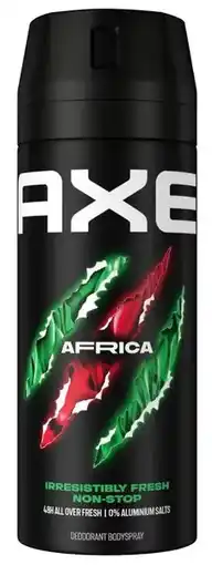 De Online Drogist Axe Africa Deodorant Bodyspray aanbieding