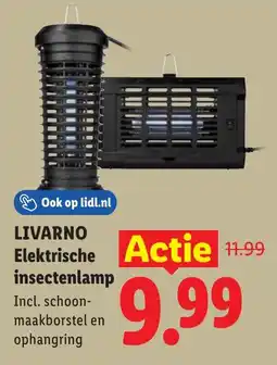 Lidl Livarno Elektrische insectenlamp aanbieding