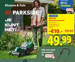 Lidl Parkside Elektrische grasmaaier aanbieding