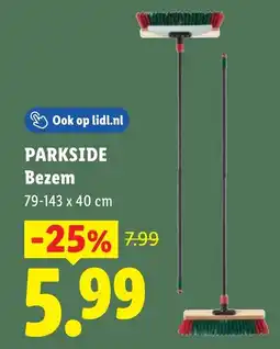 Lidl Parkside bezem aanbieding