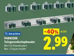 Lidl Parkside Tuingereedschaphouder aanbieding