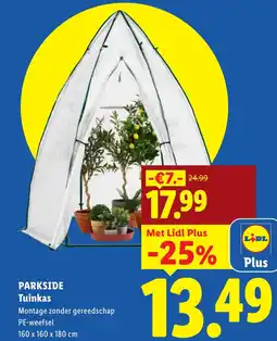 Lidl Parkside Tuinkas aanbieding