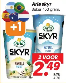 Dekamarkt Arla skyr aanbieding