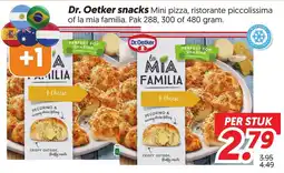 Dekamarkt Dr. Oetker snacks aanbieding