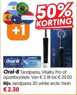 Dekamarkt Oral-B Tandpasta aanbieding