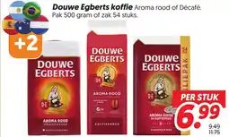 Dekamarkt Douwe Egberts koffie aanbieding