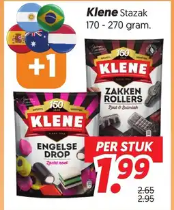 Dekamarkt Klene Stazak aanbieding