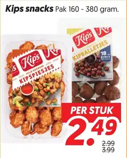 Dekamarkt Kips snacks aanbieding