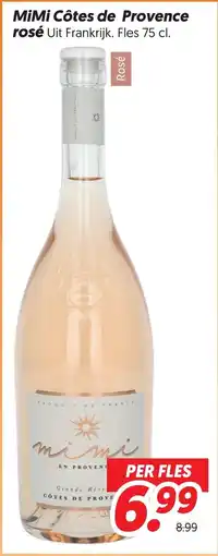 Dekamarkt Mimi côtes de provence rosé aanbieding