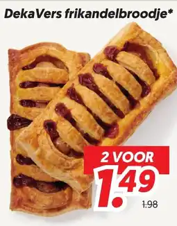 Dekamarkt DekaVers frikandelbroodje aanbieding