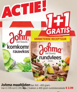 Dekamarkt Johma maaltijden aanbieding