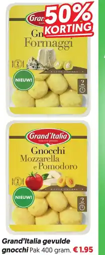 Dekamarkt Grand'Italia gevulde gnocchi aanbieding