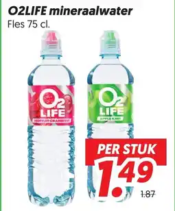Dekamarkt Ozlife mineraalwater aanbieding