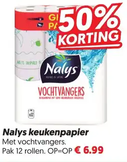 Dekamarkt Nalys keukenpapier aanbieding