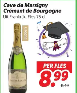 Dekamarkt Cave de Marsigny Crémant de Bourgogne aanbieding
