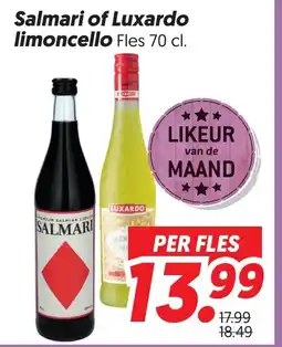Dekamarkt Salmari of Luxardo limoncello aanbieding