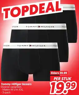 Dekamarkt Tommy Hilfiger boxers aanbieding