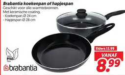 Dekamarkt Brabantia koekenpan of hapjespan aanbieding