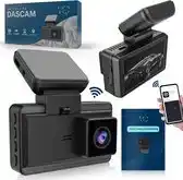 Bol.com Vital Quality's XC005 Dual Dashcam Voor Auto - 4K Full HD - Met APP & GPS aanbieding