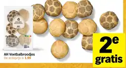 Albert Heijn AH Voetbalbroodjes aanbieding