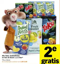 Albert Heijn Alle Taksi, DubbelFrisss en Van de Boom aanbieding