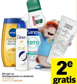 Albert Heijn Alle bad en doucheproducten en deodorant aanbieding