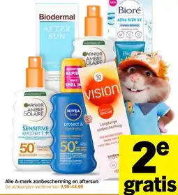 Albert Heijn Alle A-merk zonbescherming en aftersun aanbieding