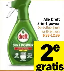 Albert Heijn Alle Dreft 3-in-1 power aanbieding