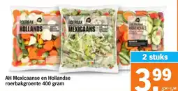 Albert Heijn AH Mexicaanse en Hollandse roerbakgroente aanbieding