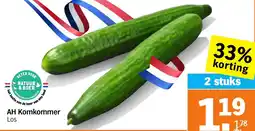 Albert Heijn AH Komkommer aanbieding