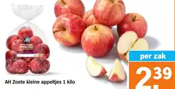 Albert Heijn AH Zoete kleine appeltjes aanbieding