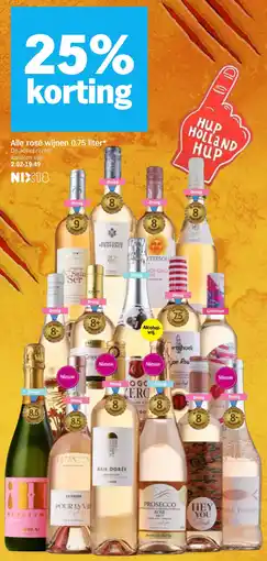 Albert Heijn Alle rosé wijnen aanbieding