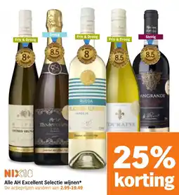 Albert Heijn Alle AH Excellent Selectie wijnen aanbieding