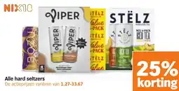 Albert Heijn Alle hard seltzers aanbieding