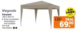 Albert Heijn Lifegoods Partytent aanbieding