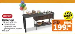 Albert Heijn Keter Hostingtafel aanbieding