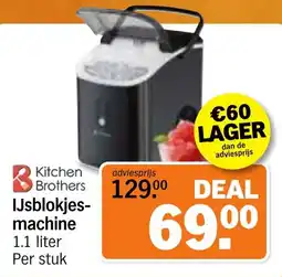 Albert Heijn Kitchen Brothers IJsblokjesmachine aanbieding
