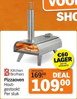 Albert Heijn Kitchen Brothers Pizzaoven aanbieding