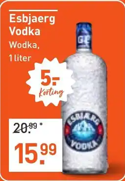 Albert Heijn Esbjaerg Vodka aanbieding