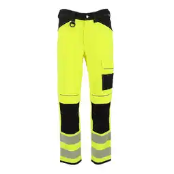 Van Cranenbroek Werkbroek Tullamore geel Cratex aanbieding