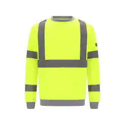 Van Cranenbroek Veiligheidssweater Forbes Cratex Geel aanbieding
