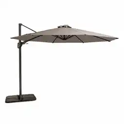 Van Cranenbroek Zweefparasol Free Lunga Tilt 300 taupe aanbieding