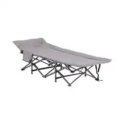 Van Cranenbroek Campingbed Tobos 190 x 68 cm antraciet aanbieding