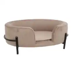 Van Cranenbroek Hondenbank Sambo taupe 64 x 41 cm aanbieding