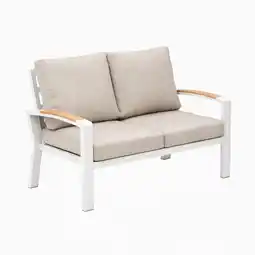 Van Cranenbroek Bank 2-zit Foxton wit aanbieding