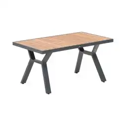 Van Cranenbroek Tafel hoog Salvo 138 x 80 cm antraciet aanbieding